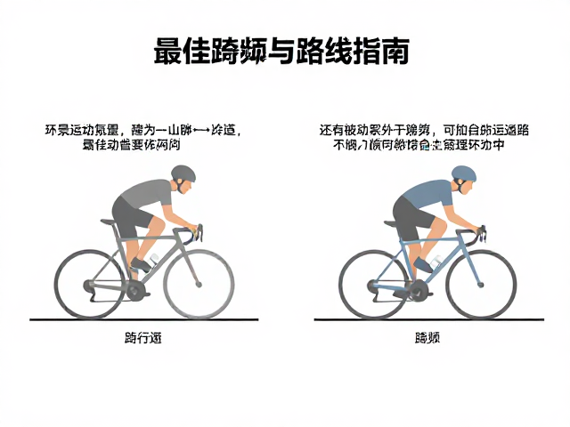 骑行道怎么选?适中运动量下的最佳踏频与路线指南