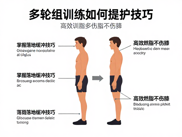 多轮组训练如何提升代谢?掌握落地缓冲技巧,高效燃脂不伤膝