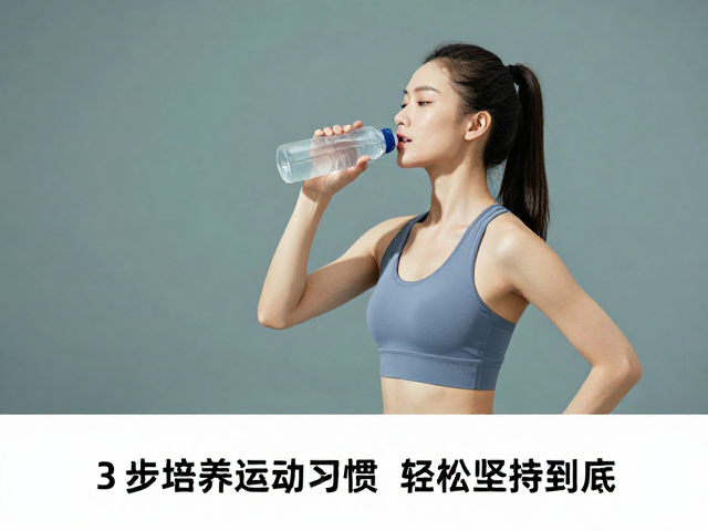 结伴锻炼,保持补水,3步培养运动习惯,轻松坚持到底