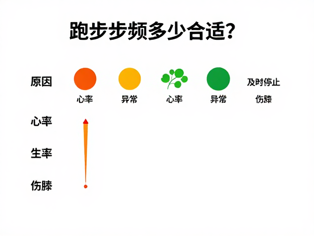 跑步步频多少合适?心率异常及时停止,运动更顺滑不伤膝