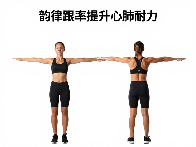跟着韵律摆臂提升心肺耐力,高效燃脂有氧动作解析