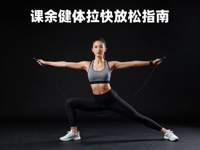 跳绳计数提升秘诀,课余健体拉伸放松指南,高效燃脂不受伤
