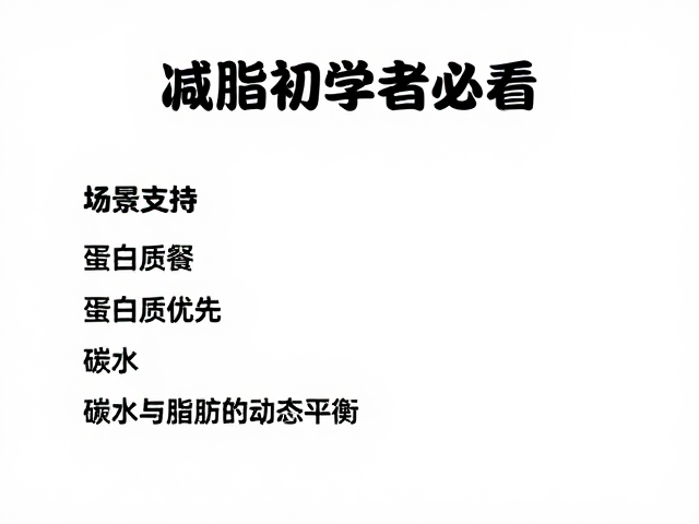 减脂初学者必看,以燃脂主训练雕刻紧致线条,新手高效指南