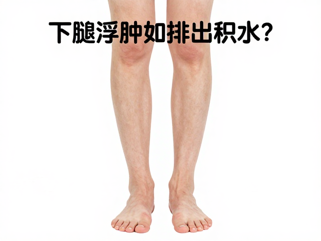 下肢浮肿如何排出积水?心率平稳提升的排水指南