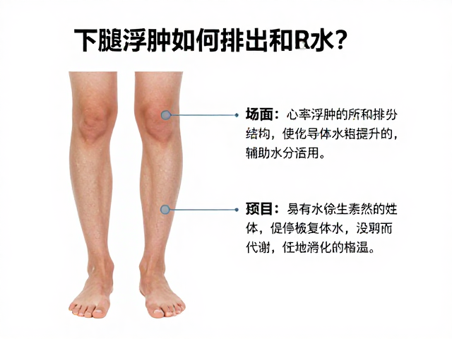 下肢浮肿如何排出积水?心率平稳提升的排水指南