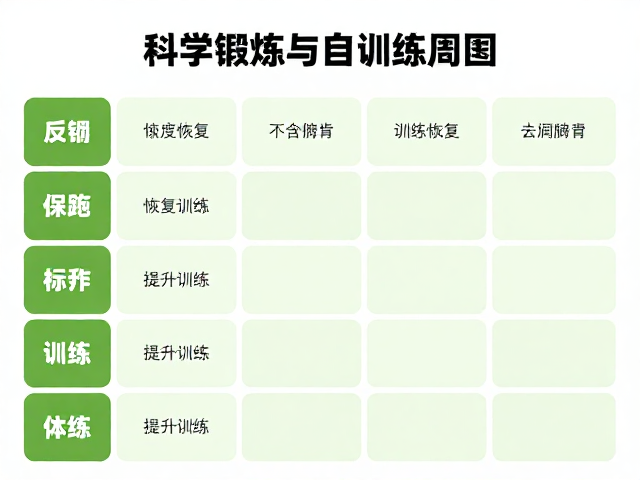 分段锻炼与恢复周，科学避免过度疲劳，提升训练效率