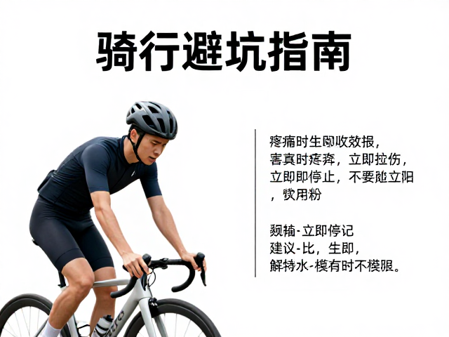 骑行避坑指南,规避拉伤,疼痛时立即停止的科学策略
