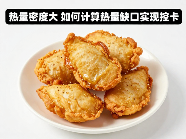 油炸食品热量密度大，如何计算热量缺口实现控卡？