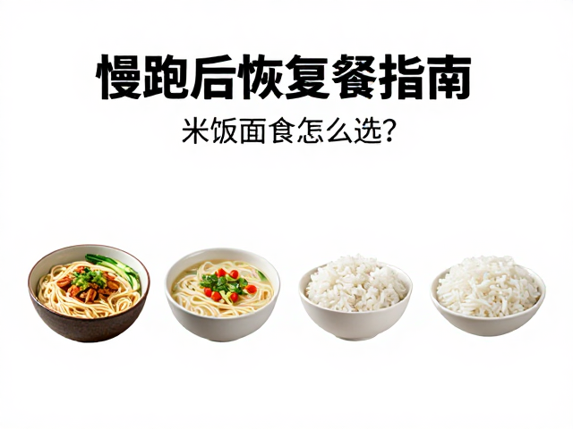 慢跑后恢复餐指南，温和进补，米饭面食怎么选？