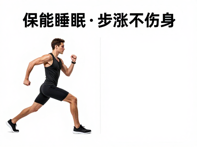 低冲击持续训练,保证睡眠,体能稳步涨不伤身