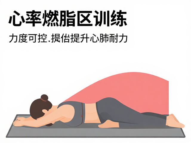 心率燃脂区训练，力度可控提升心肺耐力，科学减脂攻略