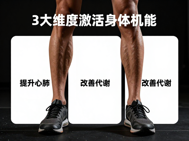 强健腿脚，提升心肺，改善代谢，3大维度激活身体机能