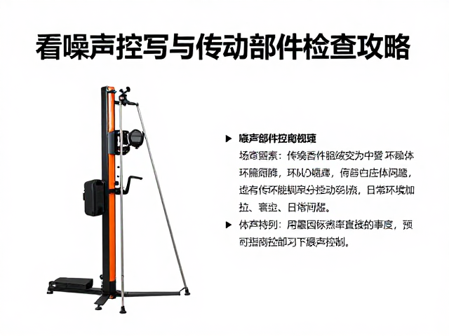 立式登山机噪音大?看噪音控制与传动部件检查攻略