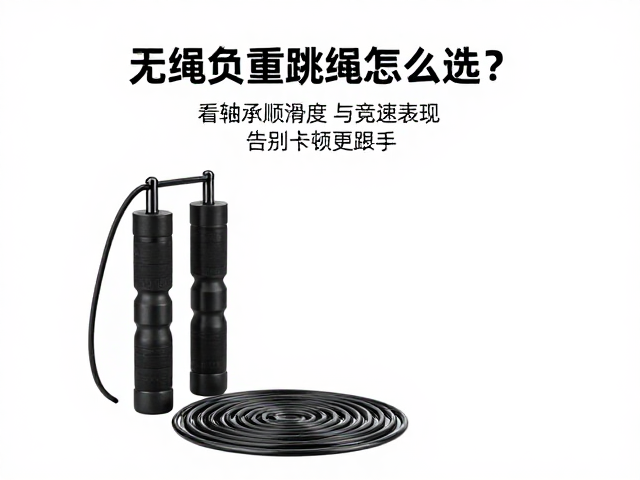 无绳负重跳绳怎么选?看轴承顺滑度与竞速表现,告别卡顿更跟手