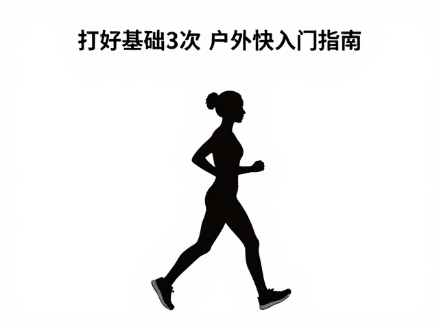 打好基础每周3次户外快走慢跑，新手高效燃脂入门指南