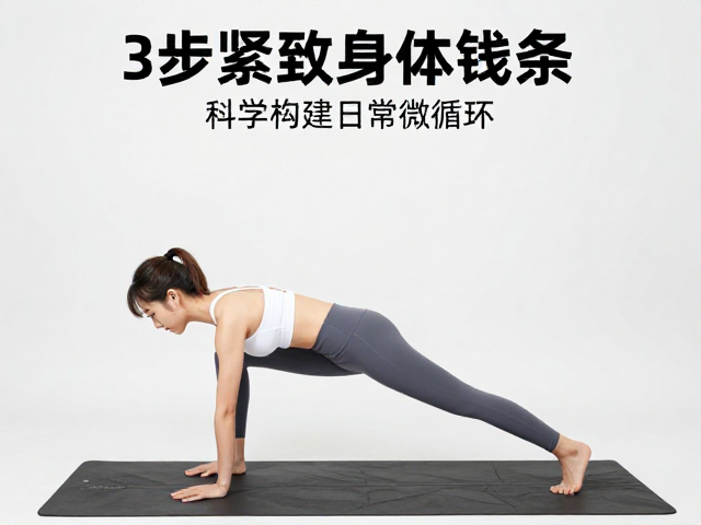 每日轻量活动，热身激活，3步紧致身体线条，激活代谢不反弹