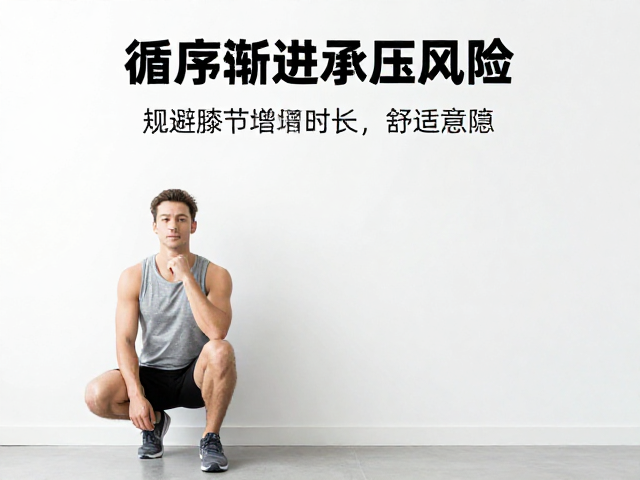 靠墙半蹲停留多久?循序渐进增时长,规避膝关节承压风险
