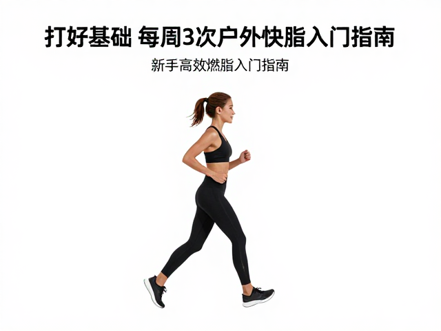 打好基础每周3次户外快走慢跑，新手高效燃脂入门指南