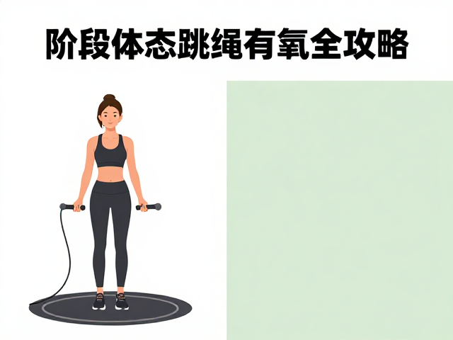 阶段性减脂怎么跳?雕琢体态跳绳有氧全攻略