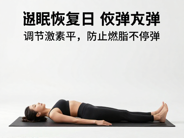 减脂人群必看,运动拉伸,睡眠恢复日,加速燃脂不反弹