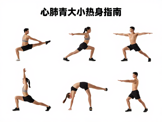 心肺提升人群热身指南,5-10分钟合理频次,激活身体更高效