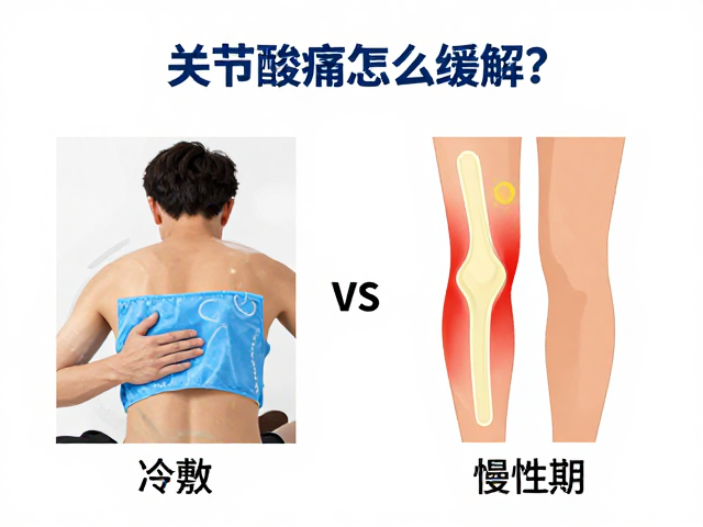 运动后关节酸痛怎么缓解？冷敷与热敷管理，稳固关节不受伤