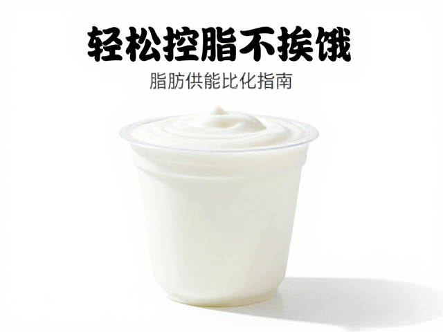 少油进食，无糖酸奶，脂肪供能比优化指南，轻松控脂不挨饿