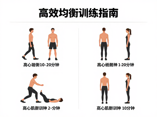 健身新手必看,每次10-20分钟,高效均衡肌群训练指南