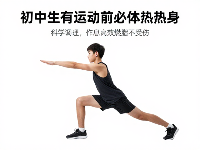 初中生有氧运动前必做热身,科学调理作息,高效燃脂不受伤
