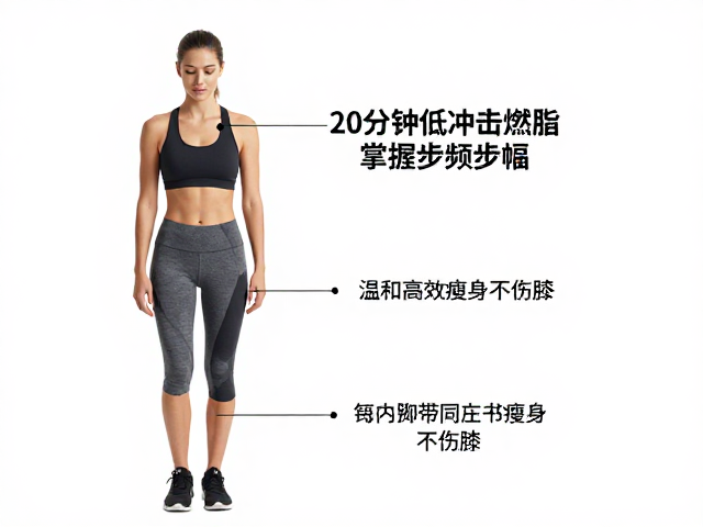 20分钟低冲击燃脂,掌握步频步幅,温和高效瘦身不伤膝
