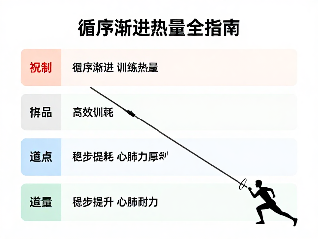 循序渐进训练，高效消耗热量，稳步提升心肺耐力指南