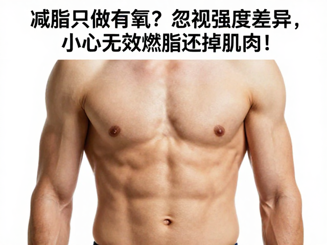 减脂只做有氧?忽视强度差异,小心无效燃脂还掉肌肉!