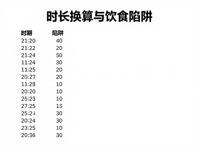 运动后随意加餐？短时间高强度训练后的时长换算与饮食陷阱