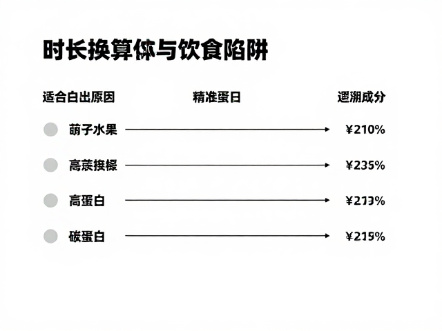 运动后随意加餐？短时间高强度训练后的时长换算与饮食陷阱