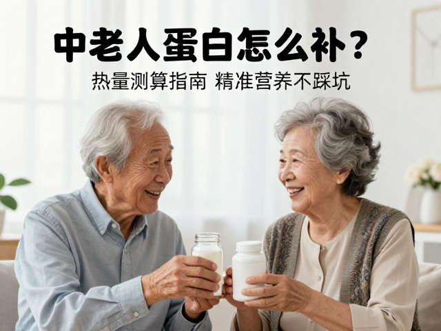 中老年人蛋白质怎么补?热量测算指南,精准营养不踩坑