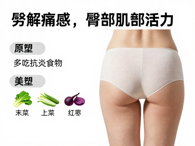 缓解劳损痛感,多吃抗炎食物,重塑臀部肌群活力