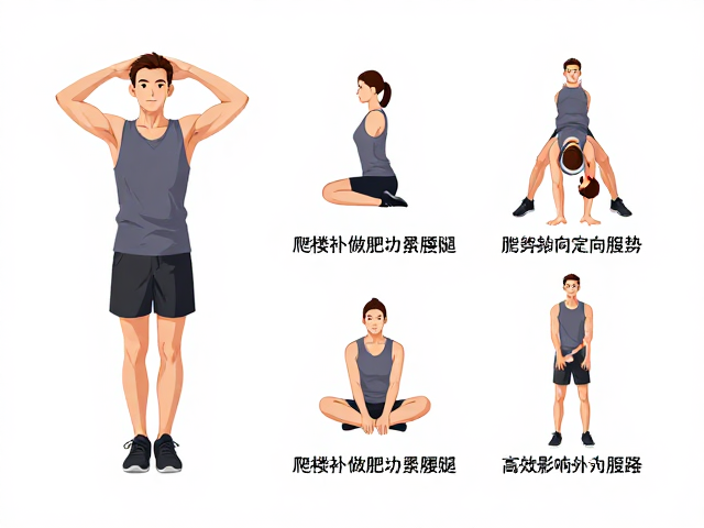 爬楼后如何舒展腰腿?每动作20-40秒,高效恢复不受伤