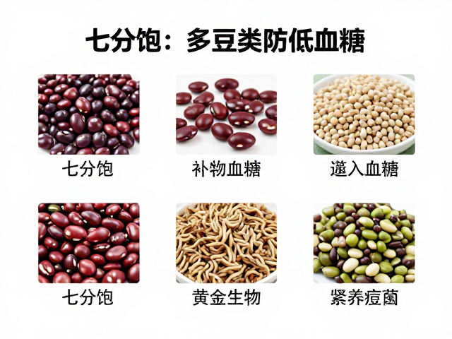 七分饱，多豆类防低血糖，健康饮食黄金法则