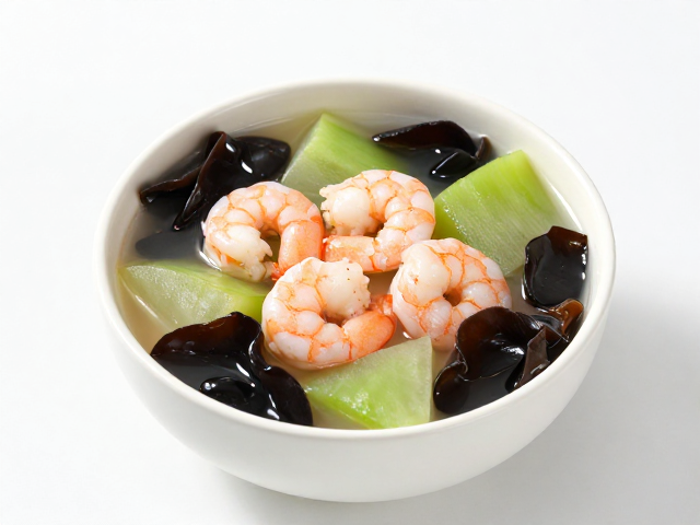 虾仁膳食纤维食谱,荤素均衡吃出健康好身体