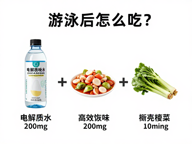 游泳后怎么吃?三餐均衡搭配电解质水,高效恢复餐食谱分享
