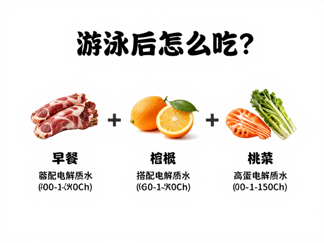 游泳后怎么吃?三餐均衡搭配电解质水,高效恢复餐食谱分享