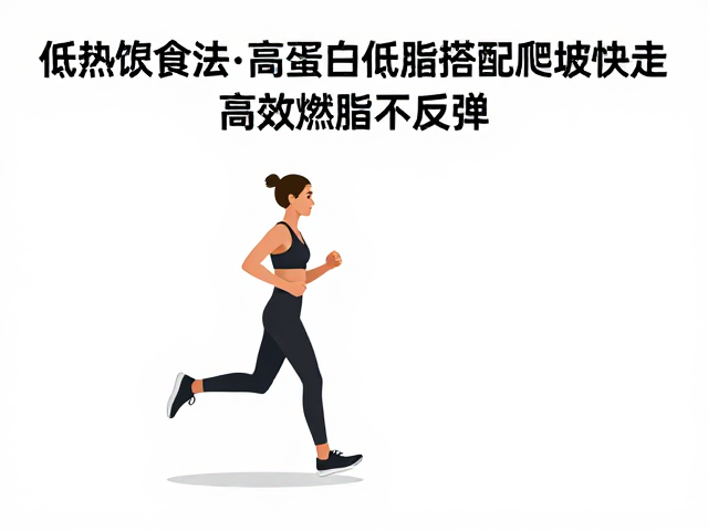 低热进食法,高蛋白低脂搭配爬坡快走,高效燃脂不反弹