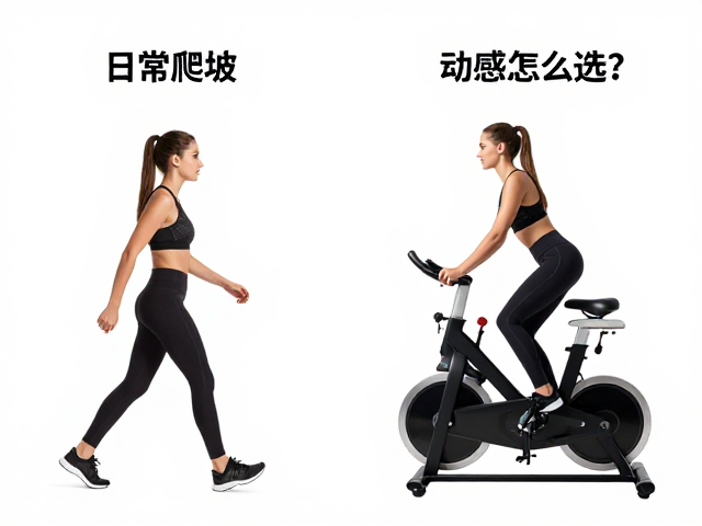 日常爬坡走和动感单车怎么选？对比训练效果与适用场景