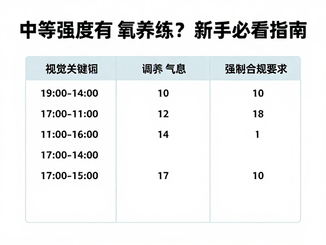 中等强度有氧怎么练?调养气息提升心肺耐力,新手必看指南