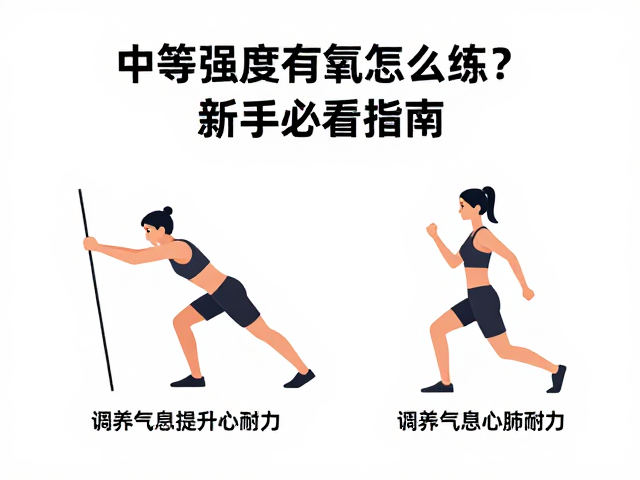 中等强度有氧怎么练?调养气息提升心肺耐力,新手必看指南