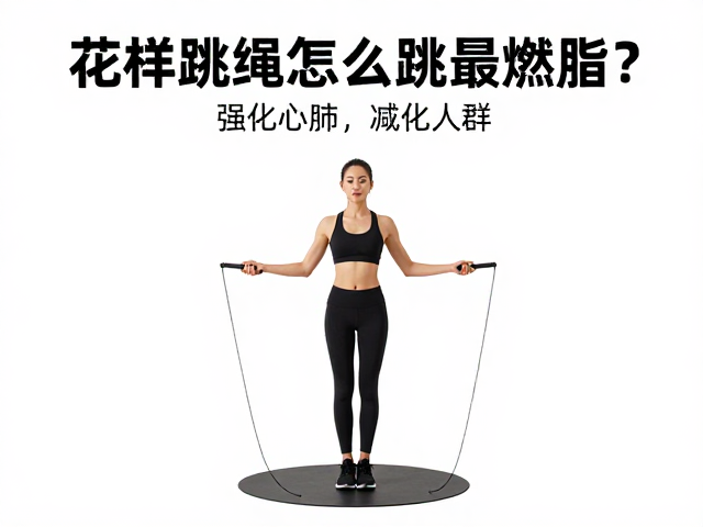 花样跳绳怎么跳最燃脂?强化心肺,减脂人群的高效瘦身指南