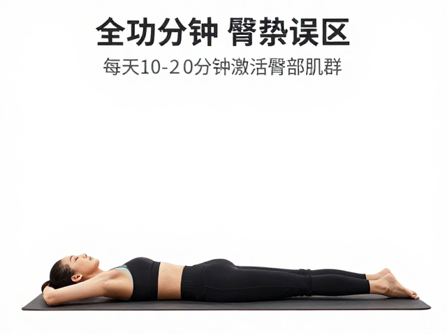 每天10-20分钟激活臀部肌群,轻松收紧腰腹,居家高效燃脂
