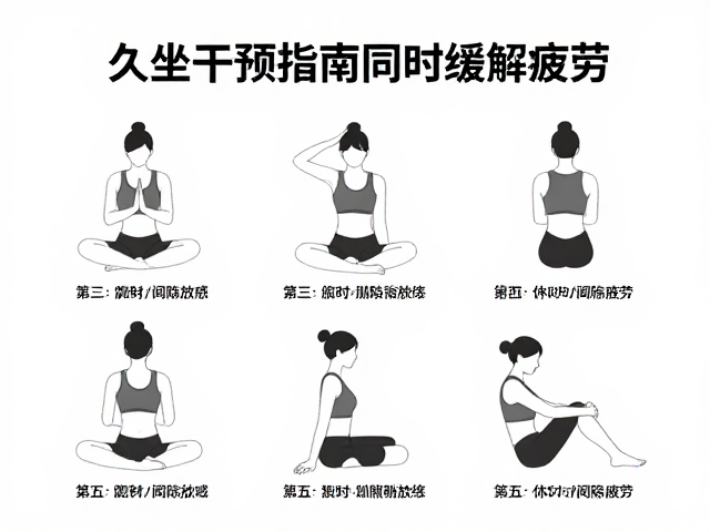 久坐干预指南,间隙放松与计时训练计划,高效缓解疲劳