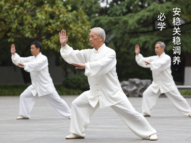 太极拳安稳调养,3大要点维持关节灵活,老人必学