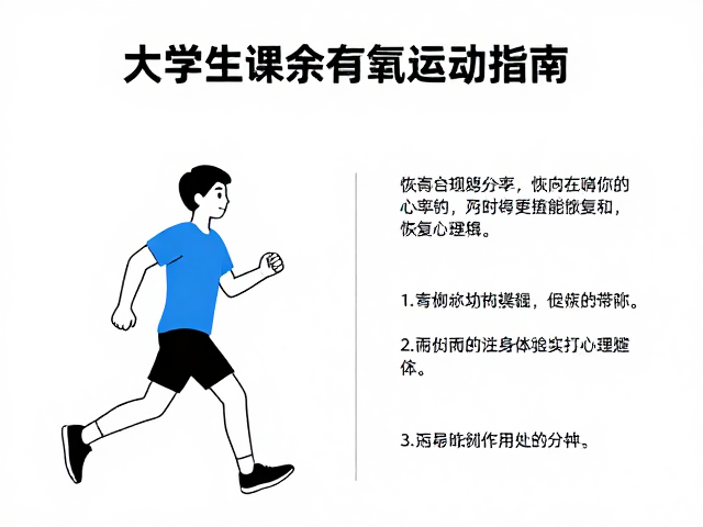 大学生课余有氧运动指南,如何利用恢复心率科学健体